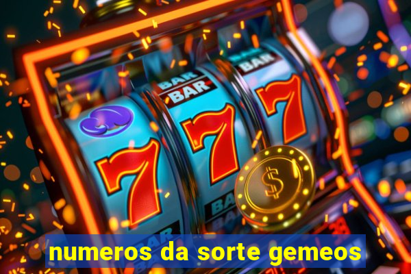 numeros da sorte gemeos